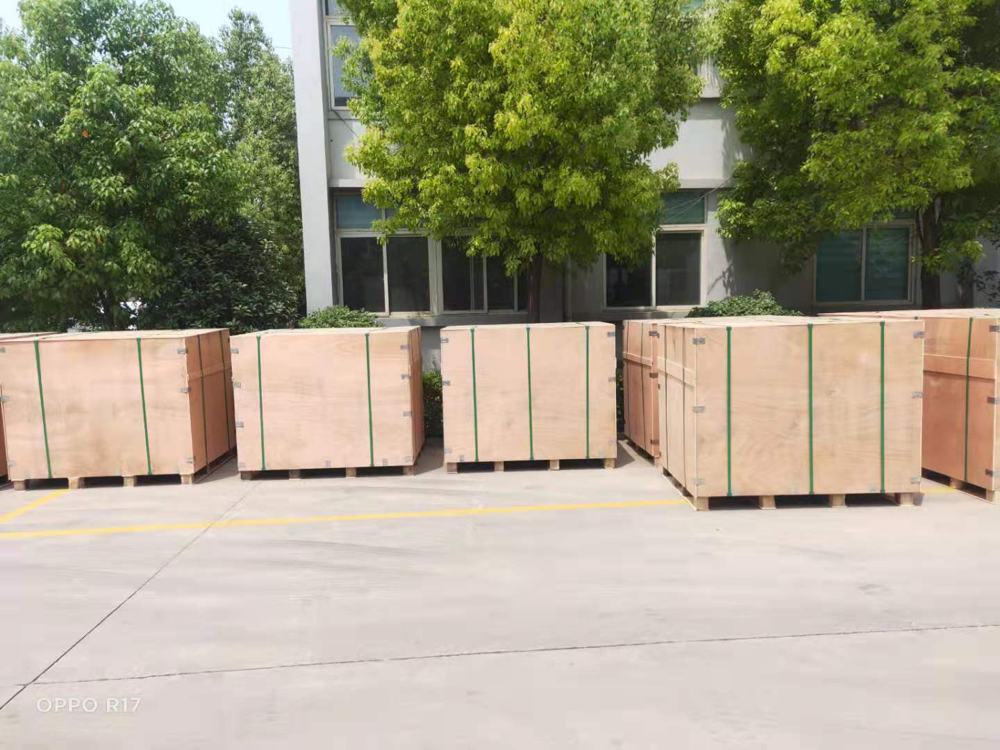 塑燒板濾芯裝箱待裝 塑燒板濾芯裝箱待裝